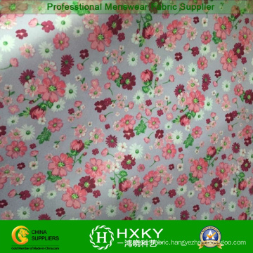 Flower Printing Fabric for Women Long Dress or Shirts